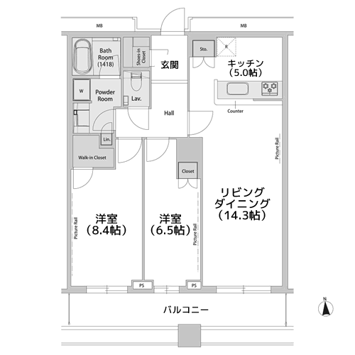 品川ハートビュータワー - 間取り図