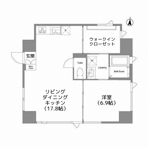 品川港南テラス - 間取り図