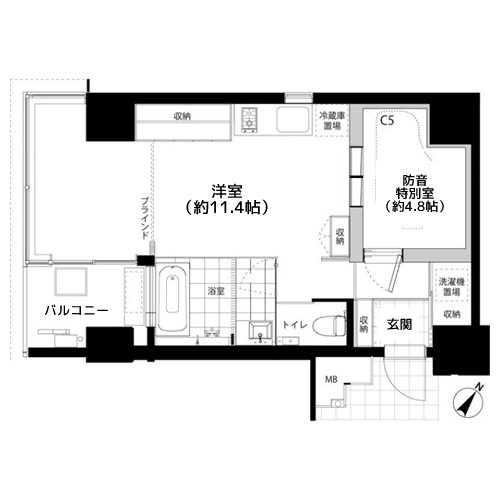 SHINKA - 間取り図