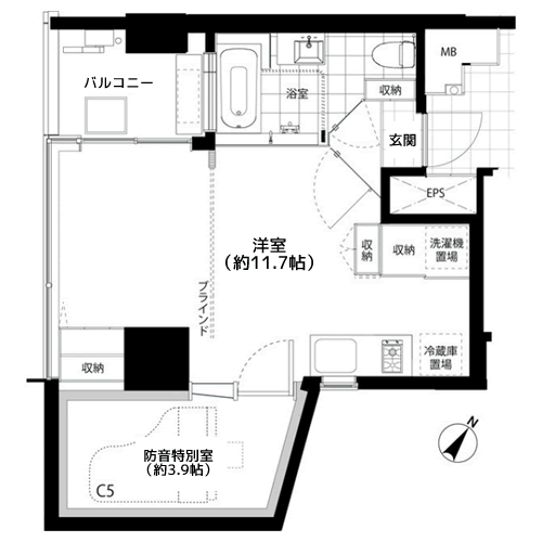 SHINKA - 間取り図