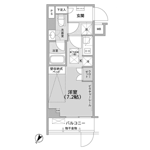 SIL西五反田 - 間取り図