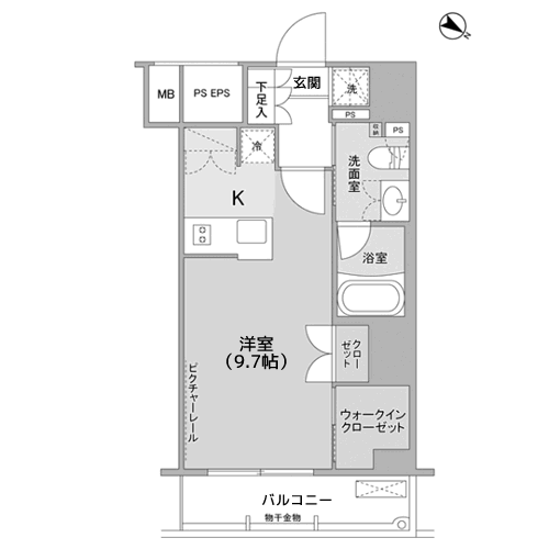 SIL西五反田 - 間取り図