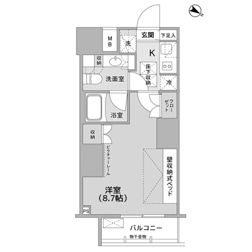 SIL西五反田 - 間取り図