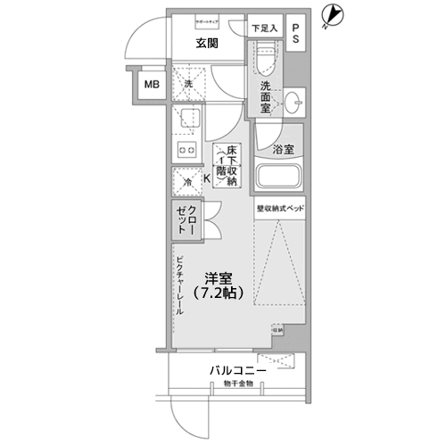 SIL西五反田 - 間取り図