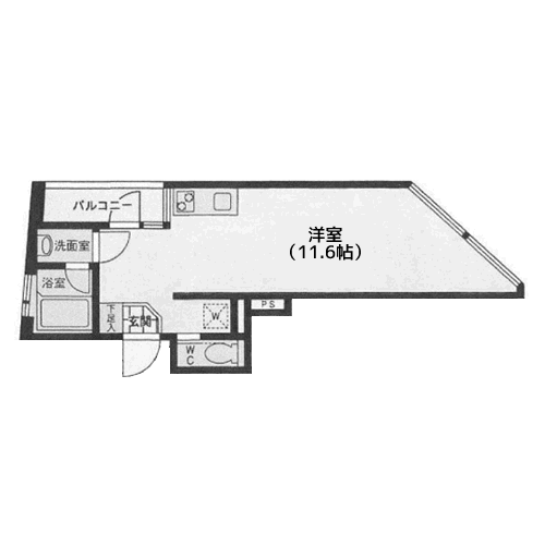 スカイビル - 間取り図