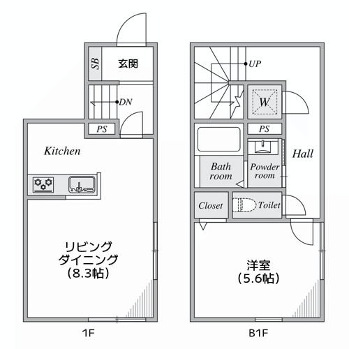 Belleviage nakameguro - 間取り図