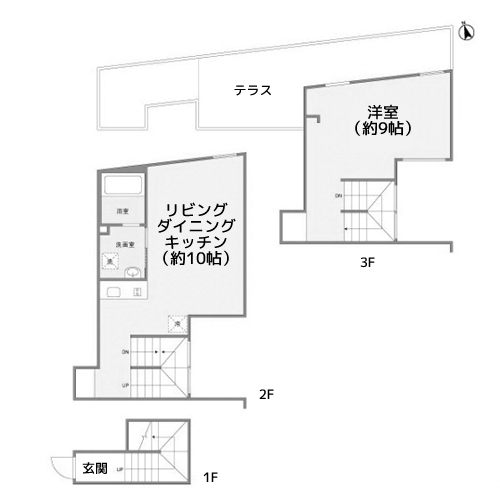 spread - 間取り図