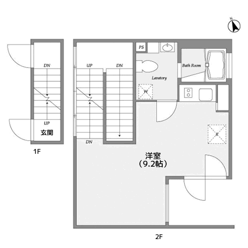 spread - 間取り図