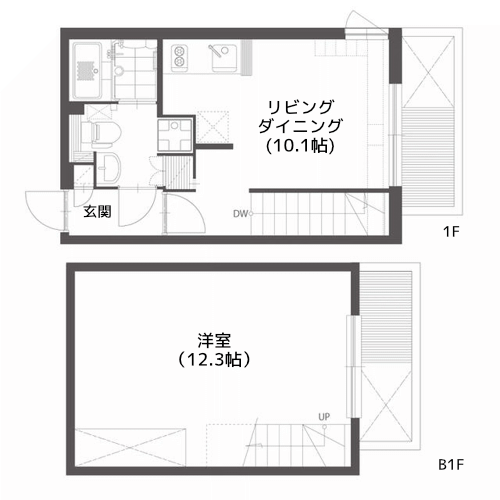 Staart元代々木 - 間取り図