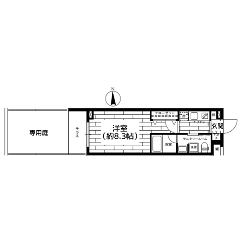 ステージグランデ蒲田Ⅱ - 間取り図