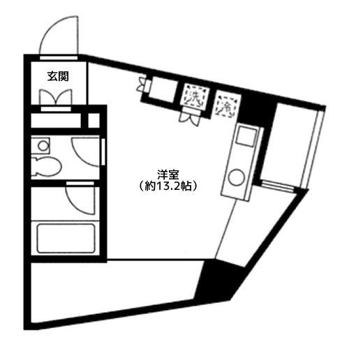 ディームス等々力 - 間取り図
