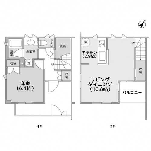 スタイリオ武蔵小山 - 間取り図