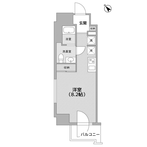 スタイリオ中延 - 間取り図