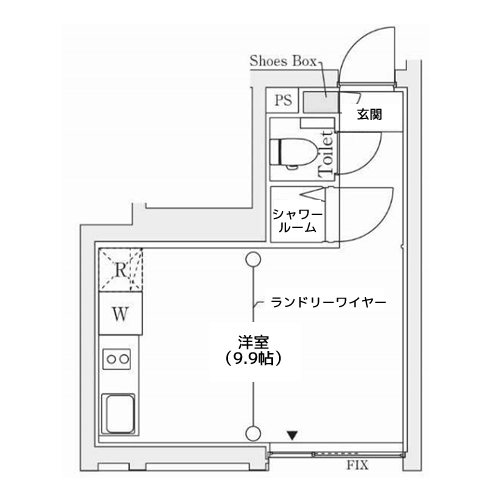 シメトリー木場 - 間取り図