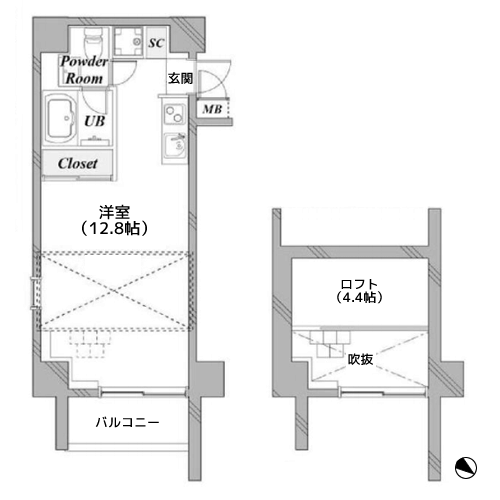 taliesin CY - 間取り図