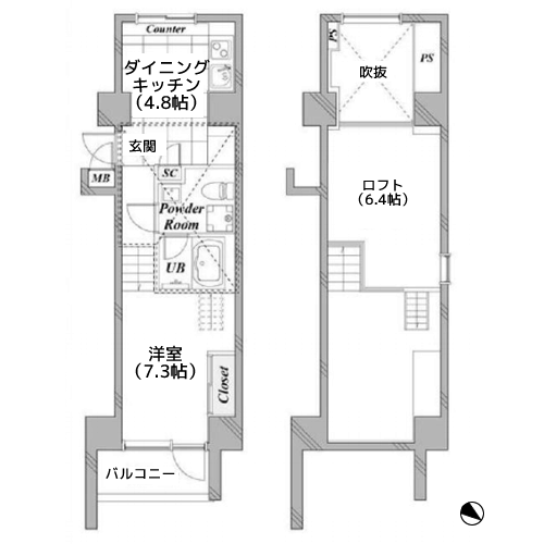taliesin CY - 間取り図