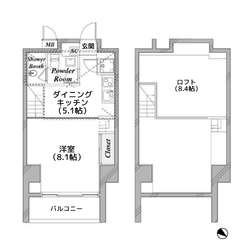 taliesin CY - 間取り図