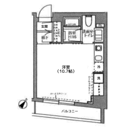 テラス代官山 - 間取り図