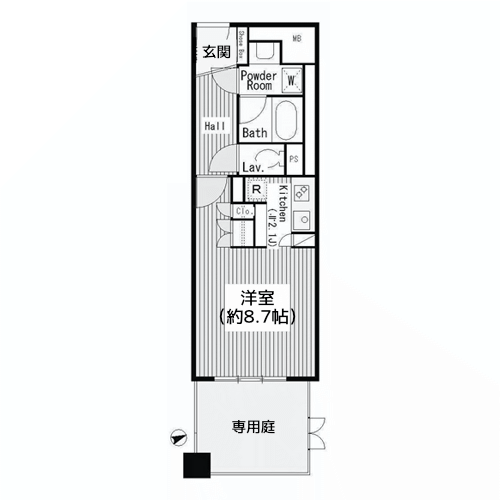 テラス四谷 - 間取り図