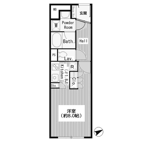 テラス四谷 - 間取り図