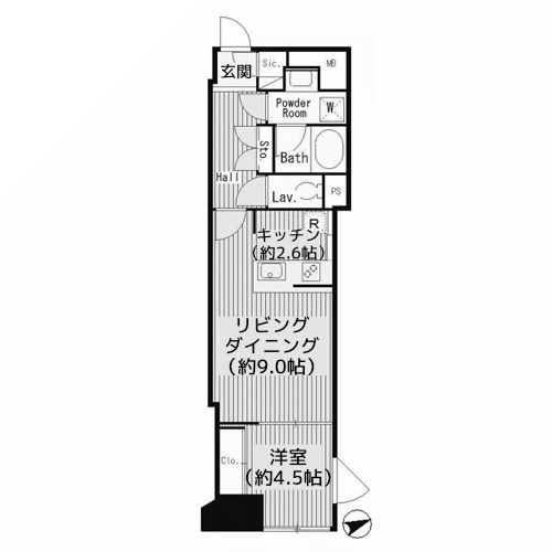 テラス四谷 - 間取り図