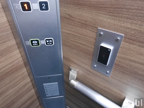 エレベーター内非接触キー