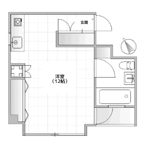 THE GARDEN 中目黒 - 間取り図