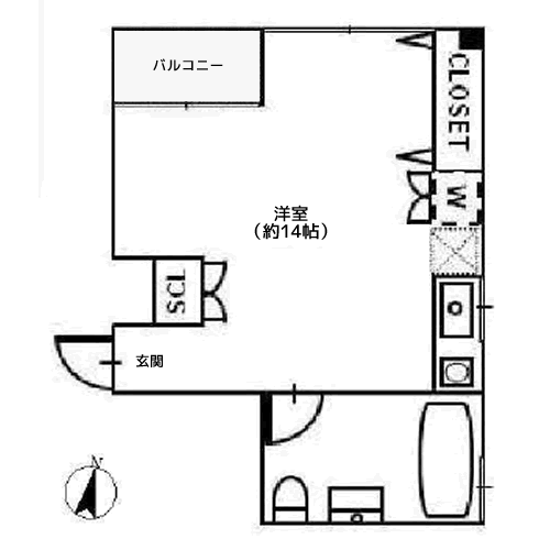 THE GARDEN 中目黒 - 間取り図