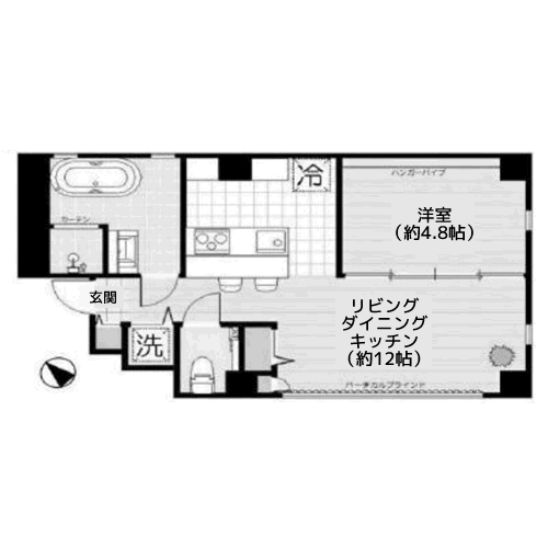 TYMコート - 間取り図