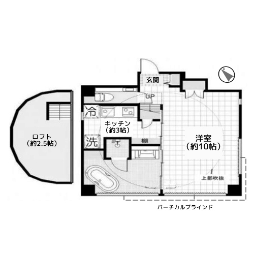 TYMコート - 間取り図