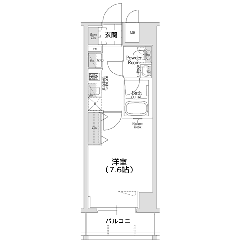 アーバネックス秋葉原EAST Ⅱ - 間取り図