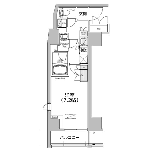 アーバネックス旗の台 - 間取り図