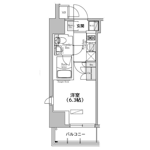アーバネックス旗の台 - 間取り図