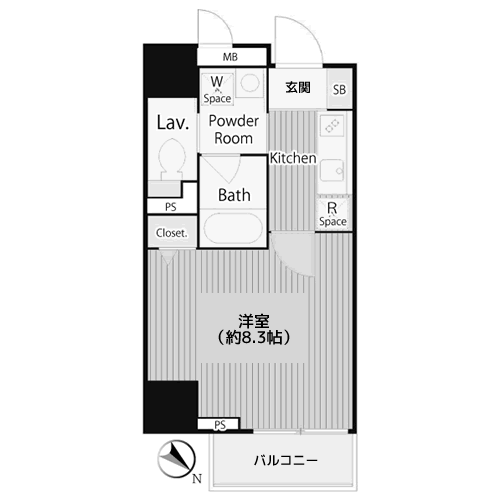 ユーストリア駒沢 - 間取り図