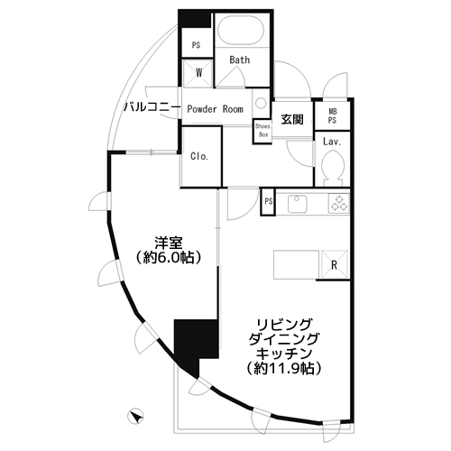 ユーストリア駒沢 - 間取り図