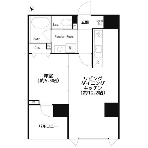 ユーストリア駒沢 - 間取り図