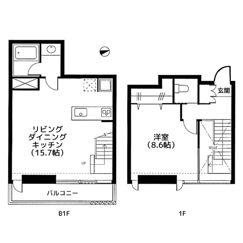 Villa Rondo - 間取り図