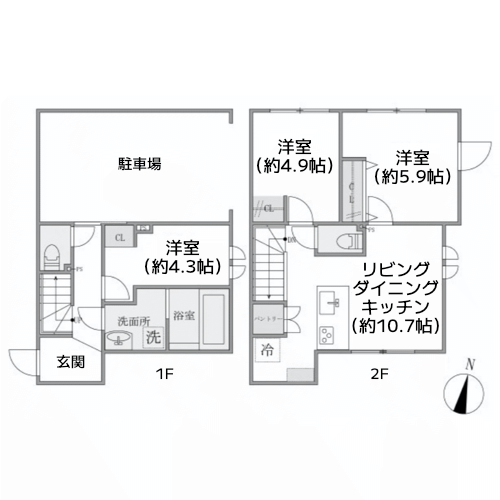 フォルモント - 間取り図