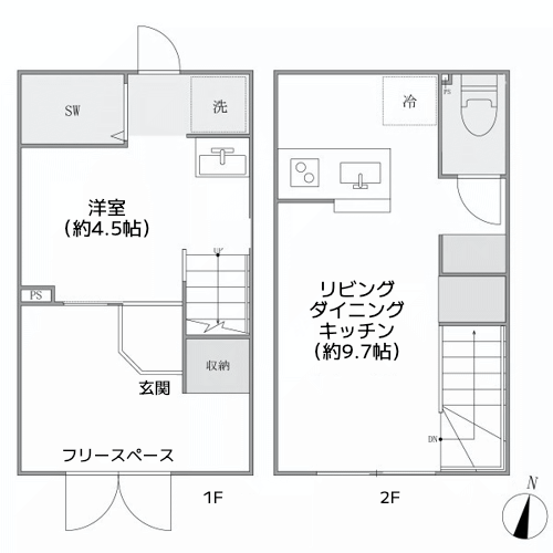 フォルモント - 間取り図