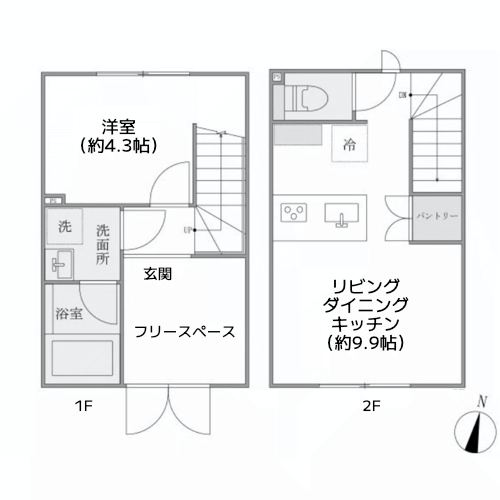 フォルモント - 間取り図