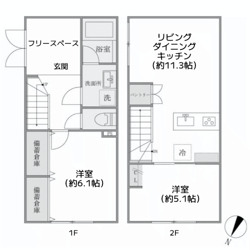 フォルモント - 間取り図
