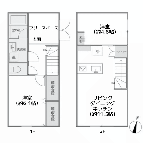 フォルモント - 間取り図