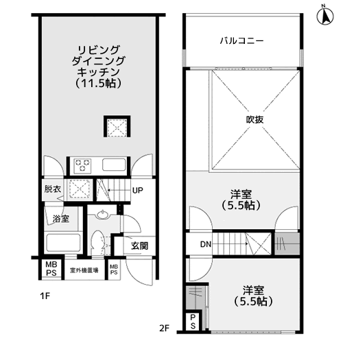 ウェルスクエア碑文谷 - 間取り図