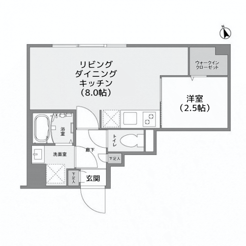ウェルスクエア馬込Ⅱ - 間取り図