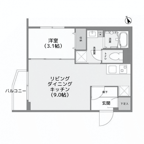 ウェルスクエア馬込Ⅱ - 間取り図