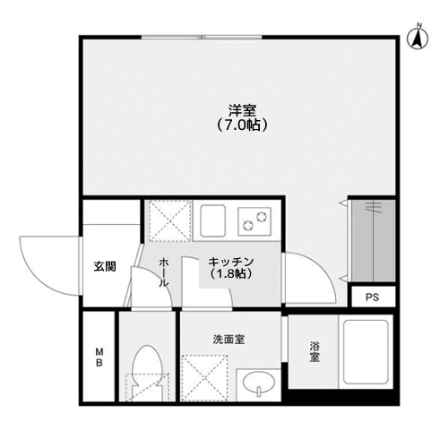 ウェルスクエアイズム大崎 - 間取り図