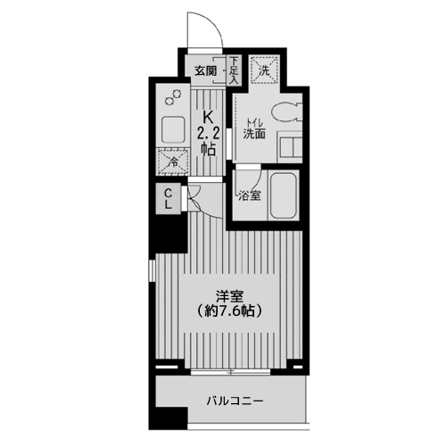 ウィルテラス奥沢 - 間取り図