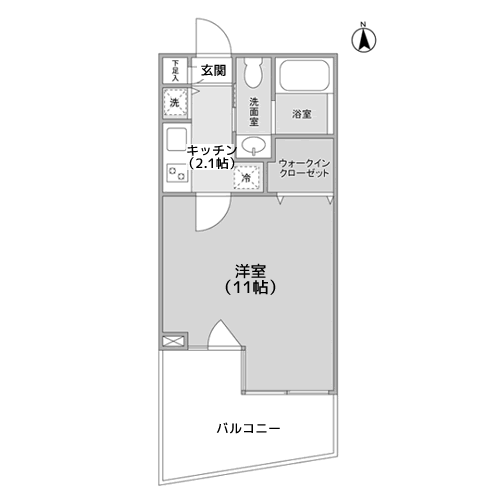 ZEL COURT AOYAMA - 間取り図