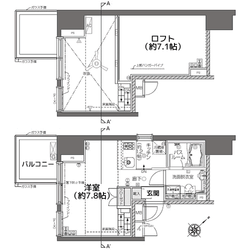 ZOOM目黒 - 間取り図