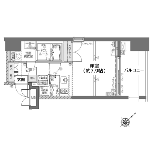ZOOM目黒 - 間取り図